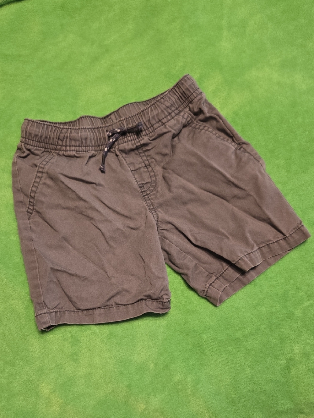 Cat & Jack Grey Elastic Waist Drawstring Kids Shorts